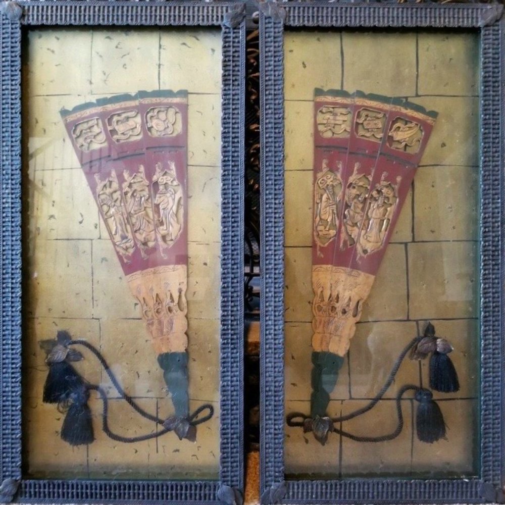 John Richard Fine Art Framed Oriental Wall Decor